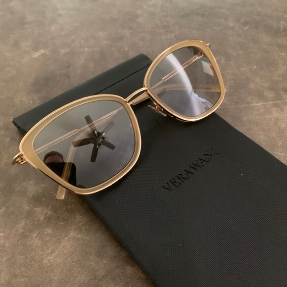 NEW! Vera Wang Sunglasses - Honey & Grey - Picture 1 of 11